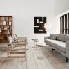 Børge Mogensen Canvas stol passer godt i indretningen af loungeområdet eller mødelokalet