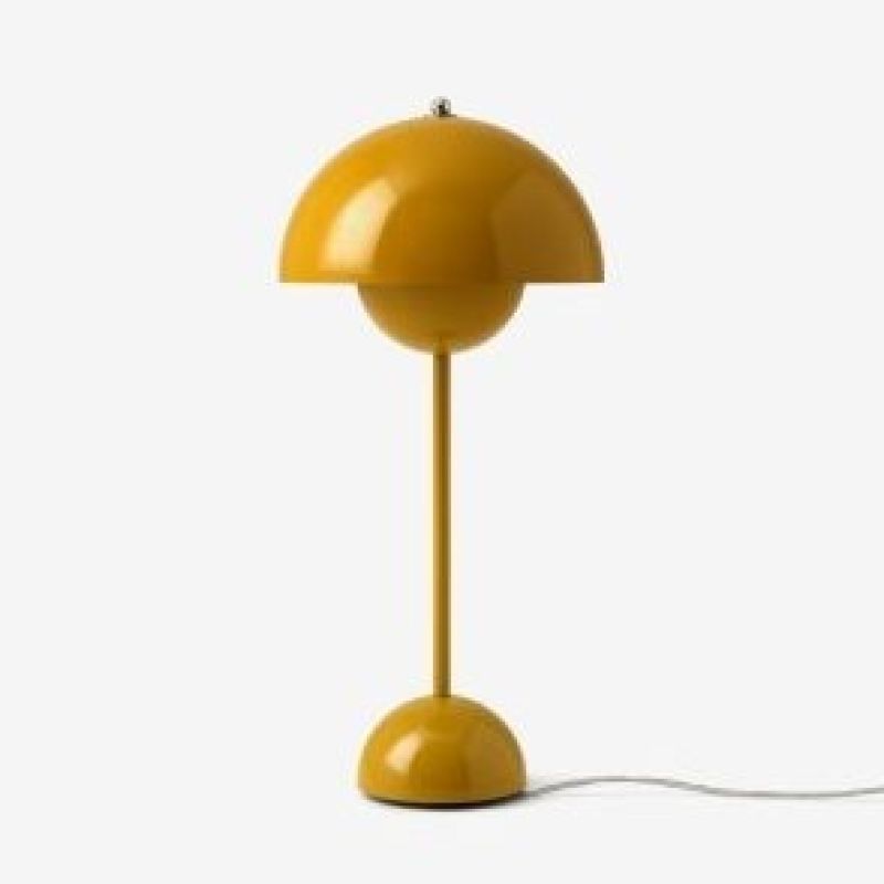 VP3 Flowerpot i sennepsgul, design af Verner Panton,