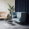 Cloud sofa med høj ryg, anvendes i loungeområder, kontormiljøer samt i private hjem