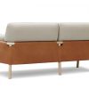 Savannah sofa i kernelæder og kanvas - sofa i naturmaterialer