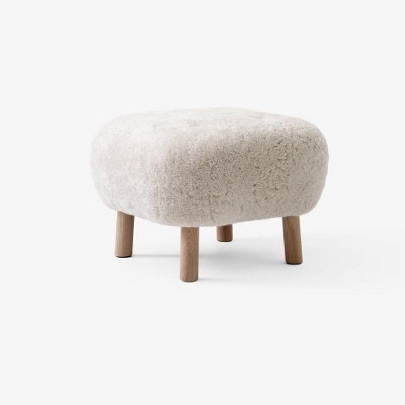 Pouf puf en stilren puf i nordisk design.