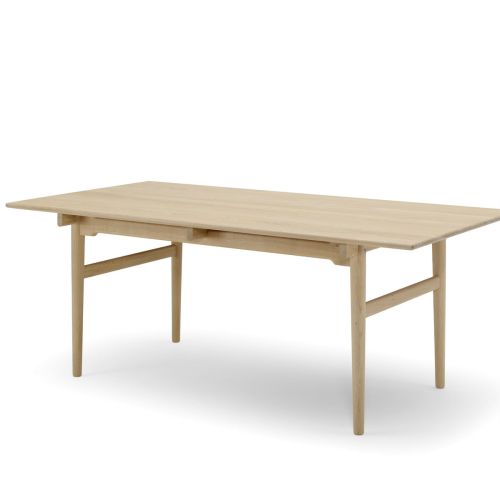 CH327 mødebord, Design Hans J. Wegner, spisebord af hårdt træ. Få besøg af vores indretningskonsulent