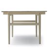CH327 mødebord, Design Hans J. Wegner, spisebord af hårdt træ. Flot bord til spisestuen eller som mødebord i en lile virksomhed