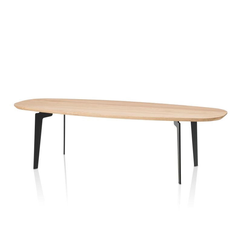 Join™ sofabord. Design Fritz Hansen. Rundt og ovalt i 2 størrelser.