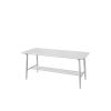 D20 sofabord i hvidmalet birk har et minimalistisk udtryk