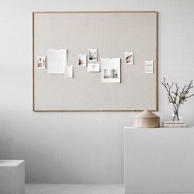 Wood Linen opslagstavle