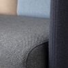 August sofa: detalje med fine syninger
