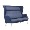 Ro™ sofa i blå til indretning af venteområder