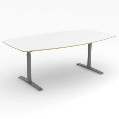 Quadro konferencebord i hvidt, kan anvendes til indretning af konferencelokale