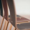 Log wood stol er velegnet til indretning af f.eks. mødelokale